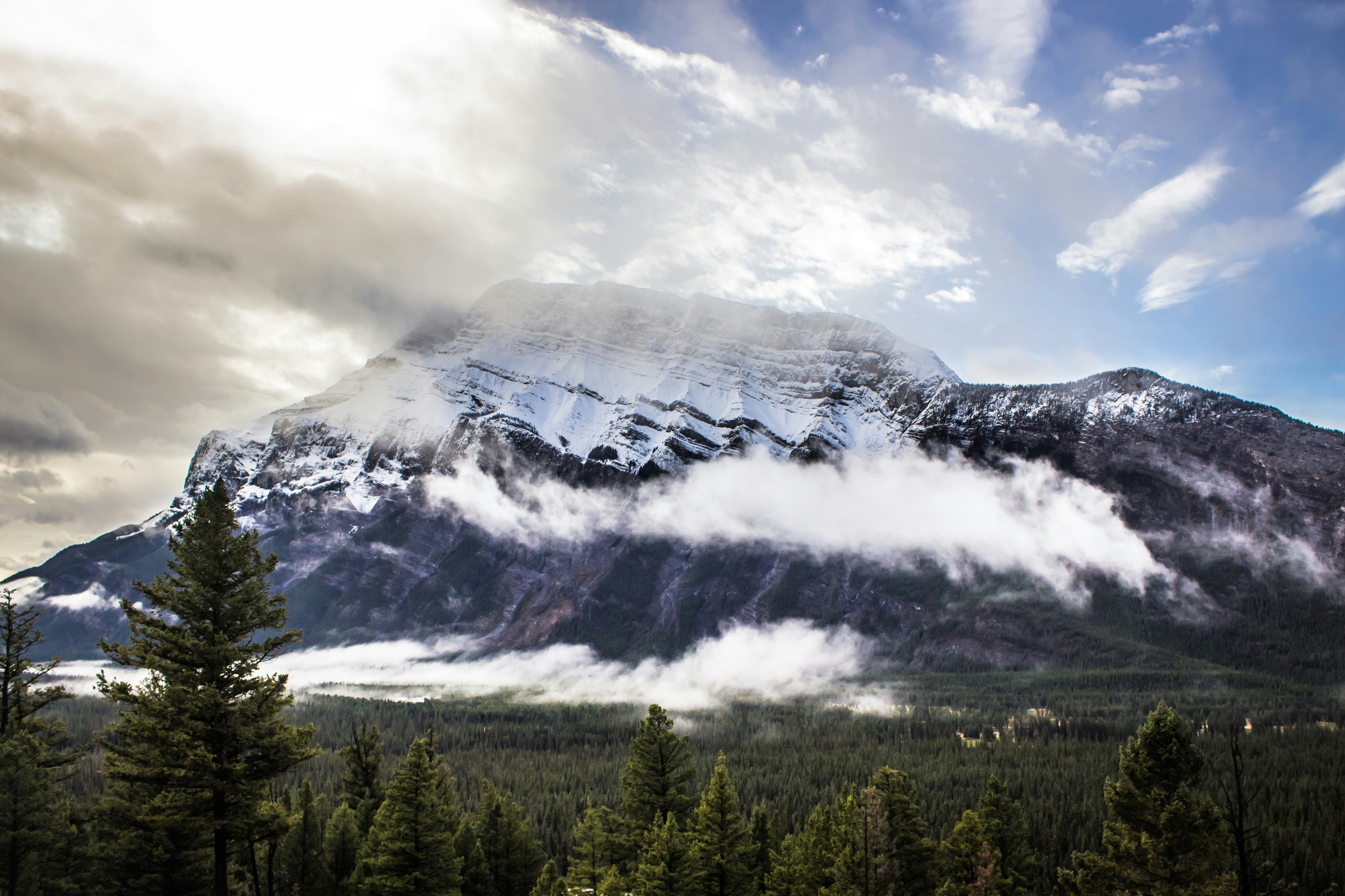 mountain under clear blue sky during daytime